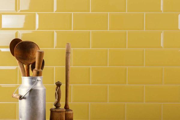 Buy the latest types of yellow floor tiles