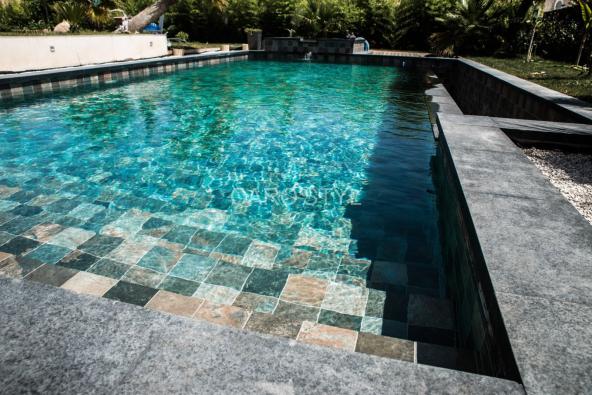 Buy gray swimming pool tiles + best price