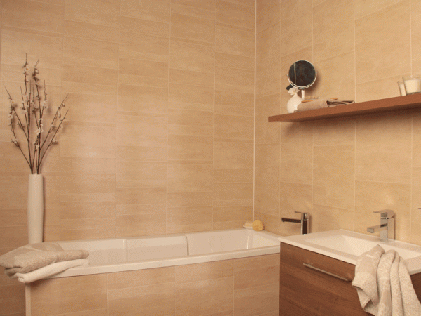 Large cream bathroom wall tiles + best buy price