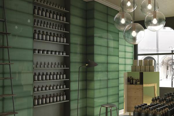 Small green ceramic tiles | Buy at a cheap price