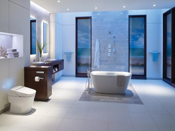 Buy large bathroom tiles white at an exceptional price